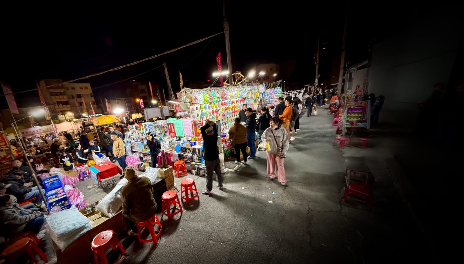 A Partial Inventory of a Night Market in Taiwan